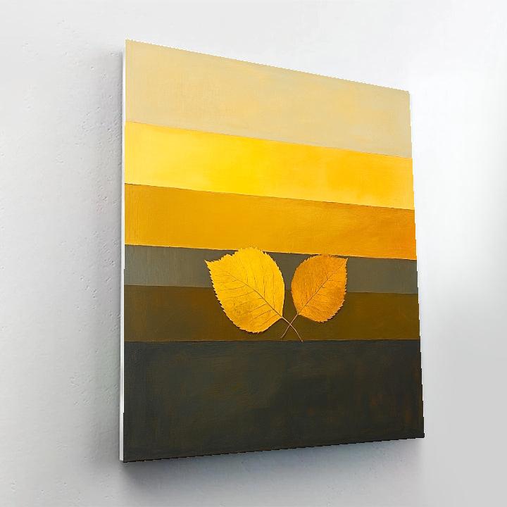 Mark Rothko Inspired Autumn Silence paint by color