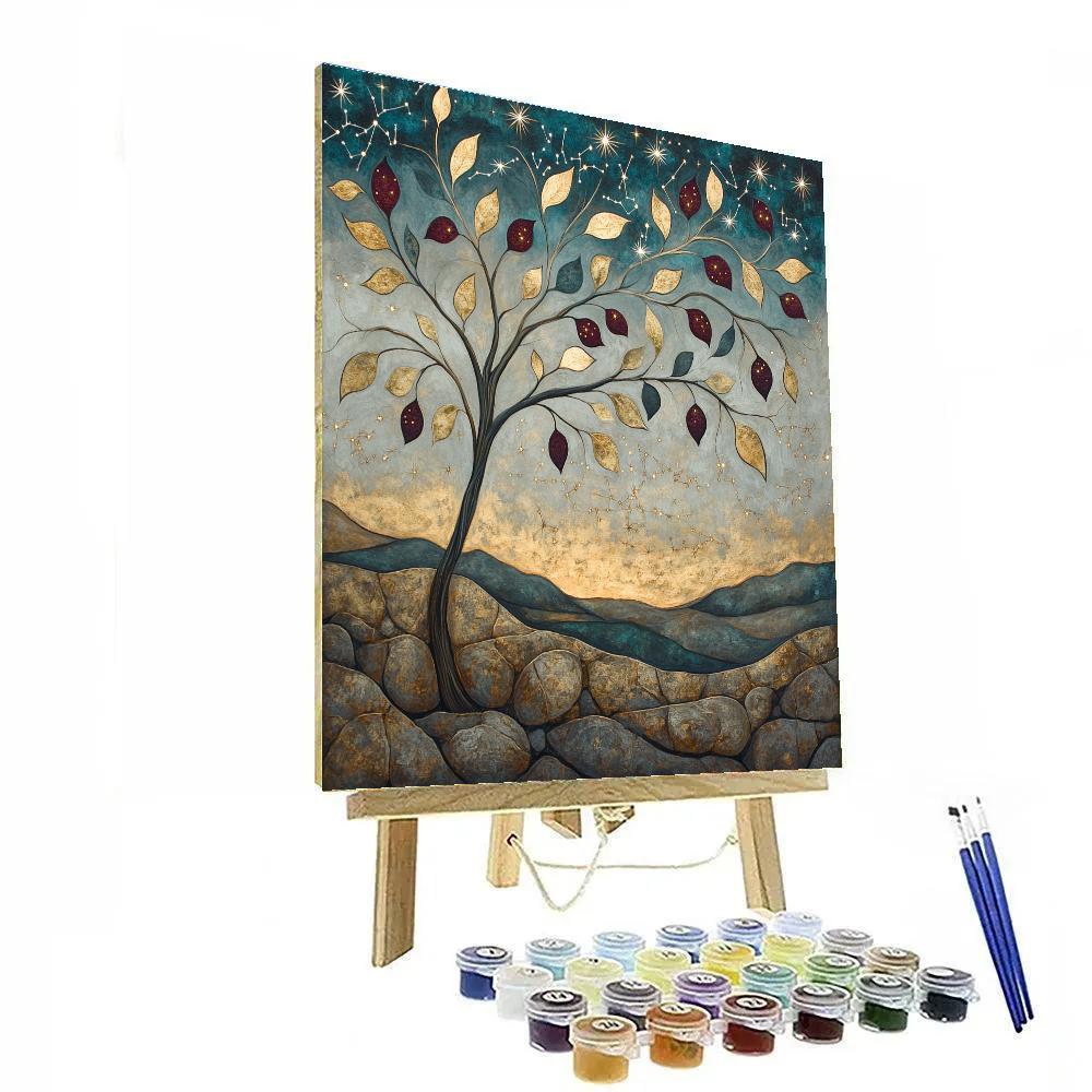 Max Ernst Inspired Celestial Orchard Paint by numbers kits