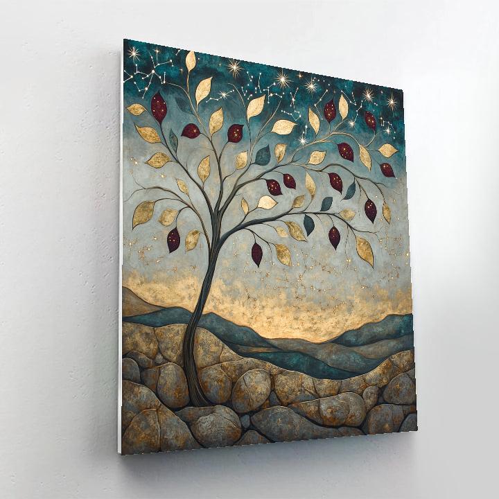 Max Ernst Inspired Celestial Orchard Paint by numbers kits