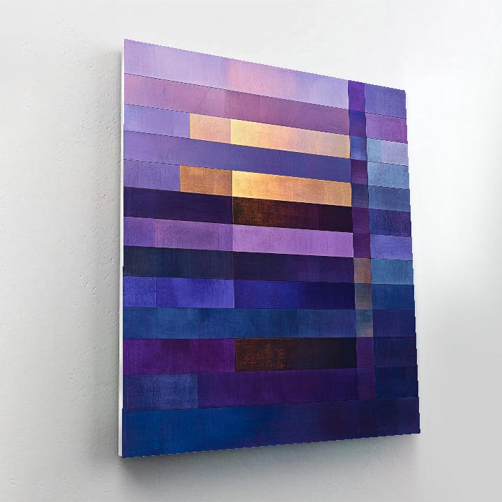 Mark Rothko Inspired Celestial Fold paint by color