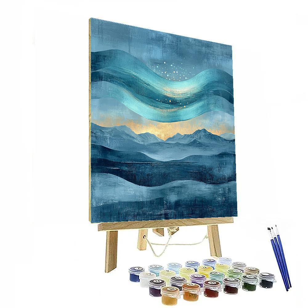 Max Ernst Inspired Veiled Aurora Numbered painting kits