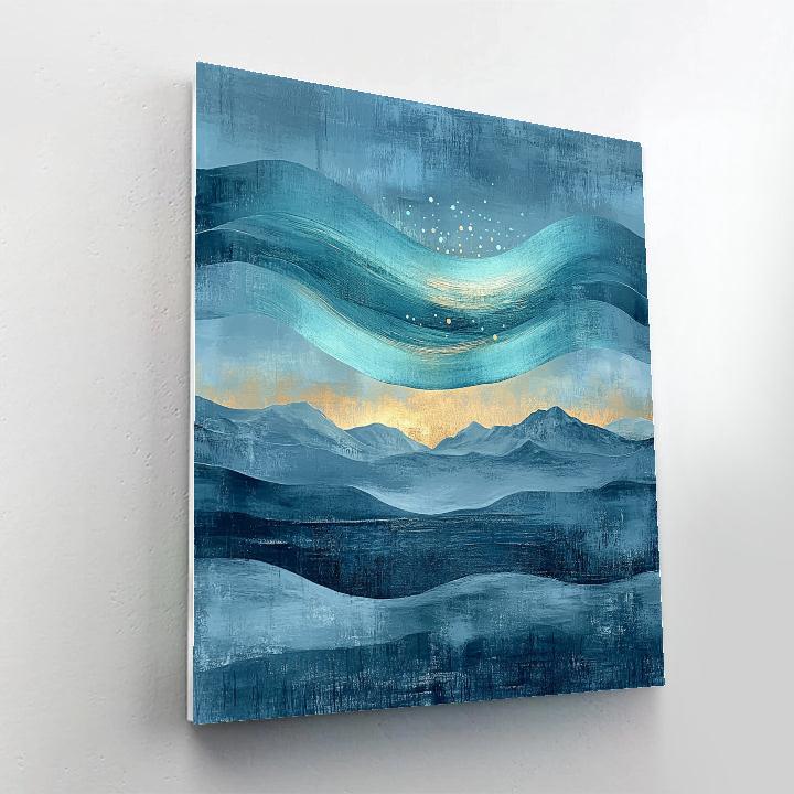 Max Ernst Inspired Veiled Aurora Numbered painting kits