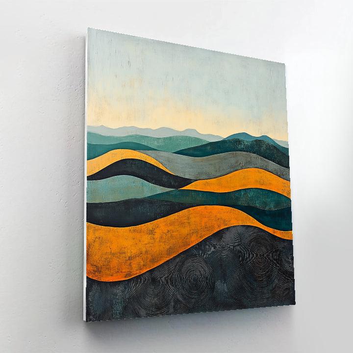 Max Ernst Inspired Timefold Plateau paint by numbers