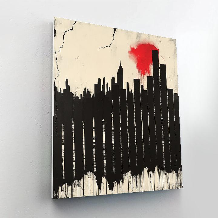 Banksy Inspired Anti Capitalism Numbered painting kits