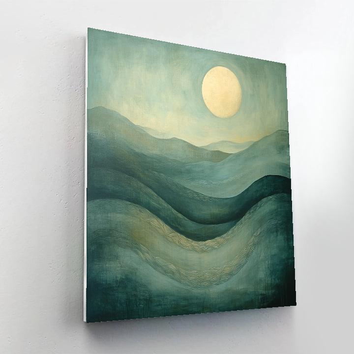 Max Ernst Inspired Whispering Currents Numbered painting kits