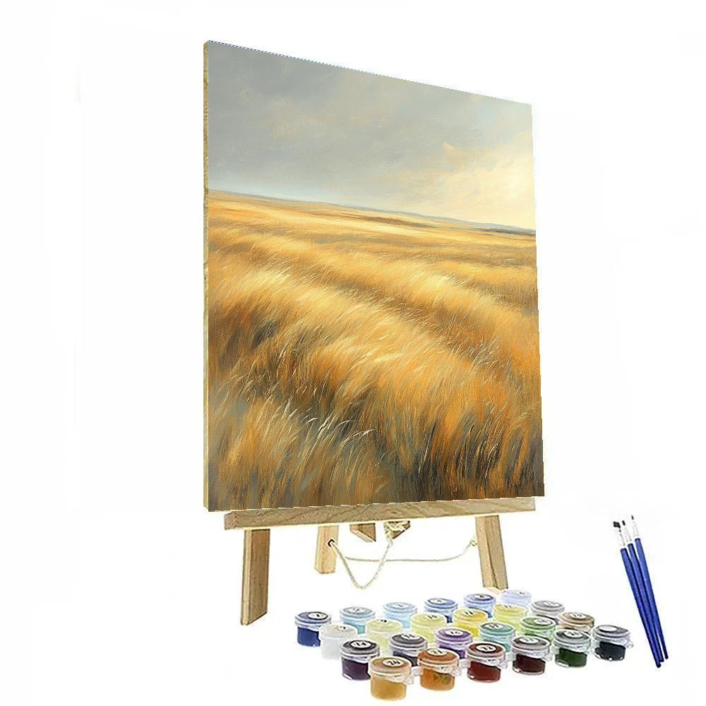 Zhao Mengfu Inspired Wind Song Plains Number painting