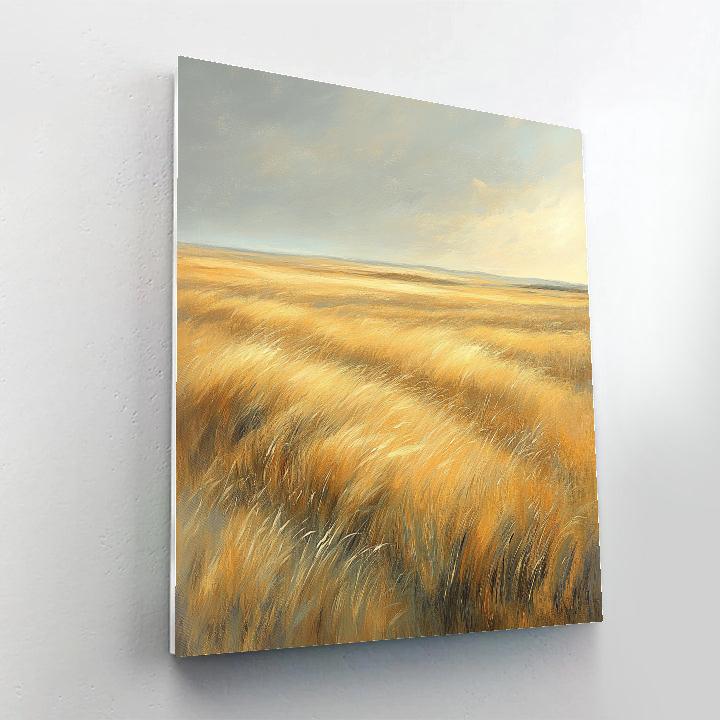 Zhao Mengfu Inspired Wind Song Plains Number painting