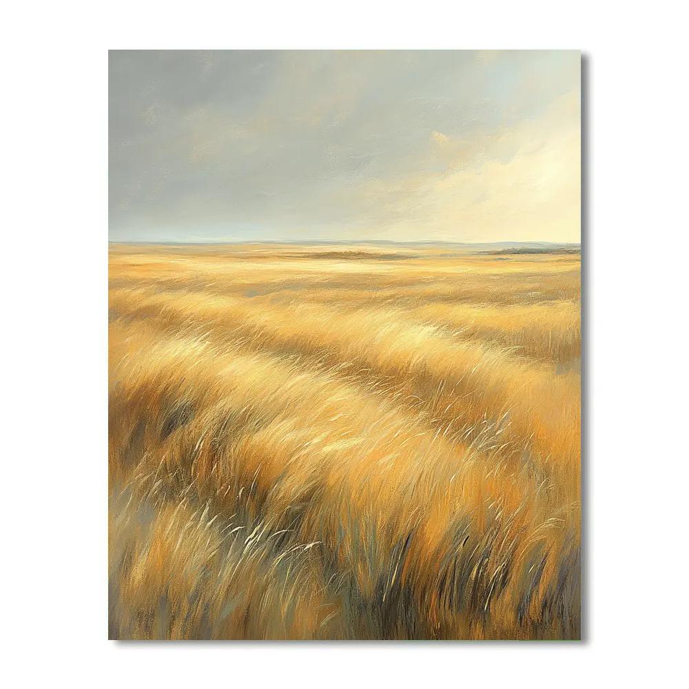 Zhao Mengfu Inspired Wind Song Plains Number painting