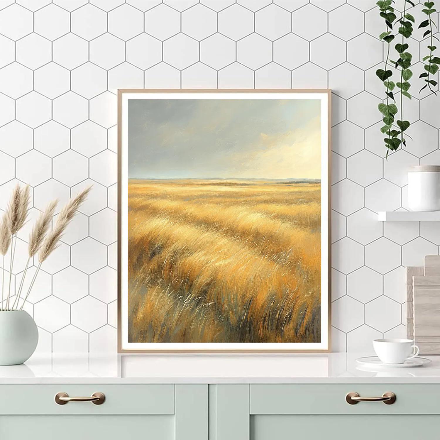 Zhao Mengfu Inspired Wind Song Plains Number painting