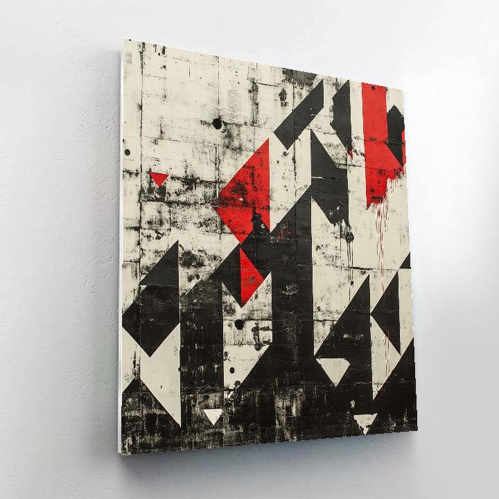 Banksy Inspired Anti Imperialism Number painting