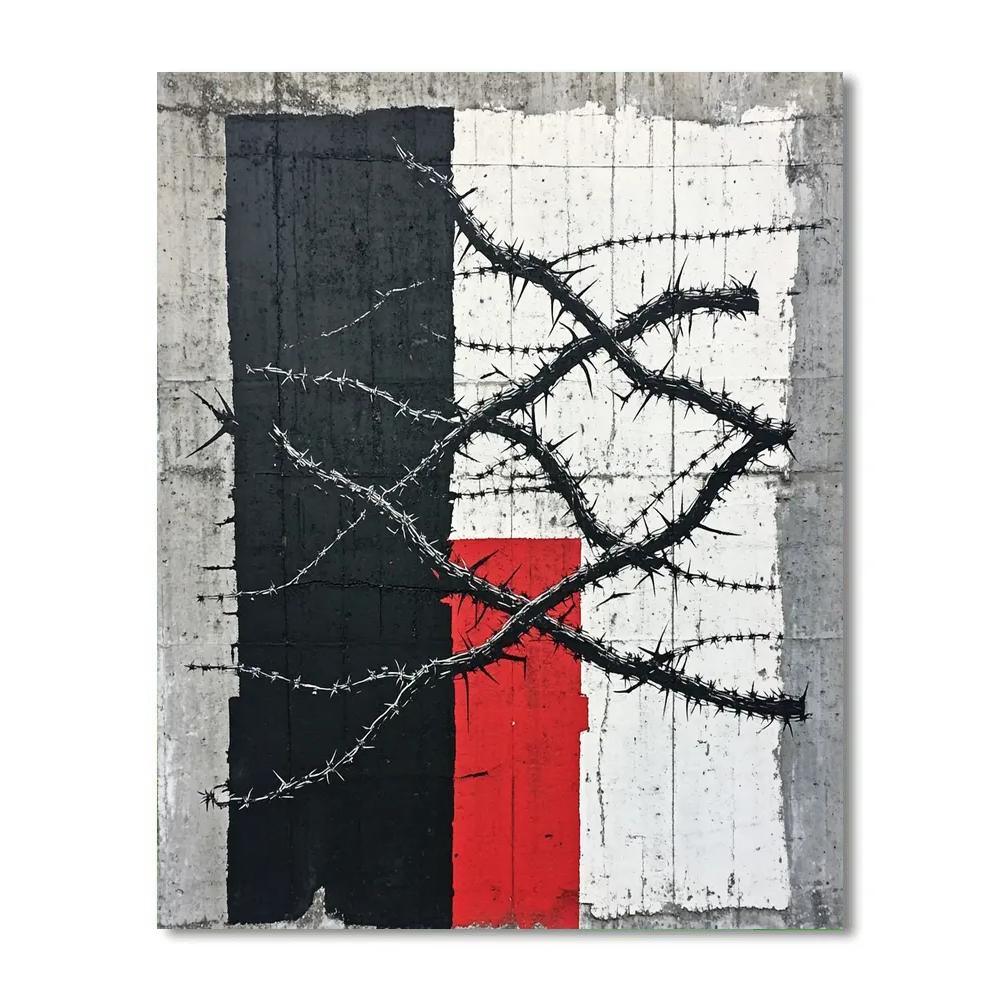 Banksy Inspired Environmental Awakening paint by number