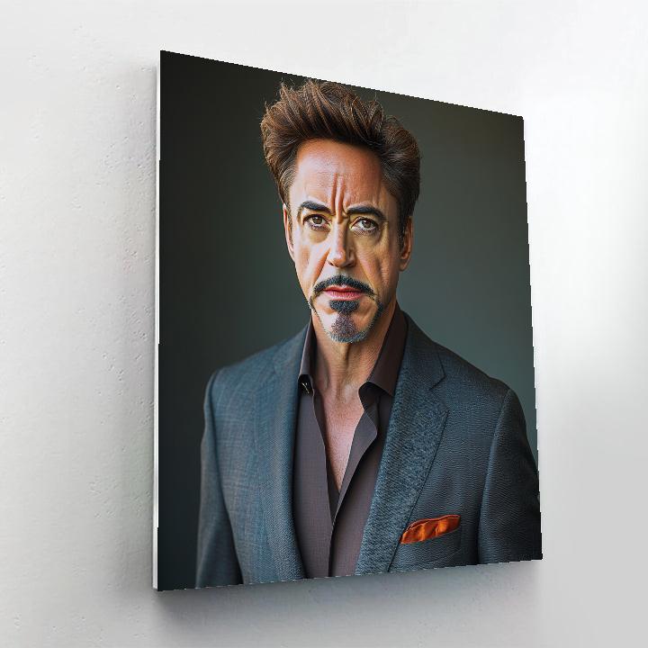 Robert Downey Jr.: The Iron Legacy Forged In Light painting number kit