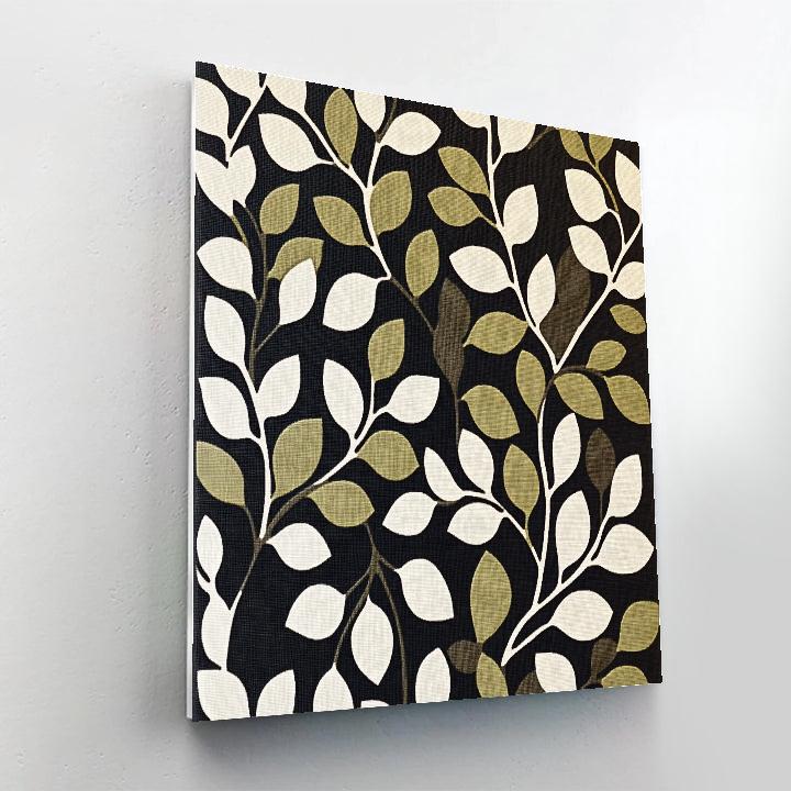 M.C. Escher Inspired Optical Tiling Garden paint by numbers