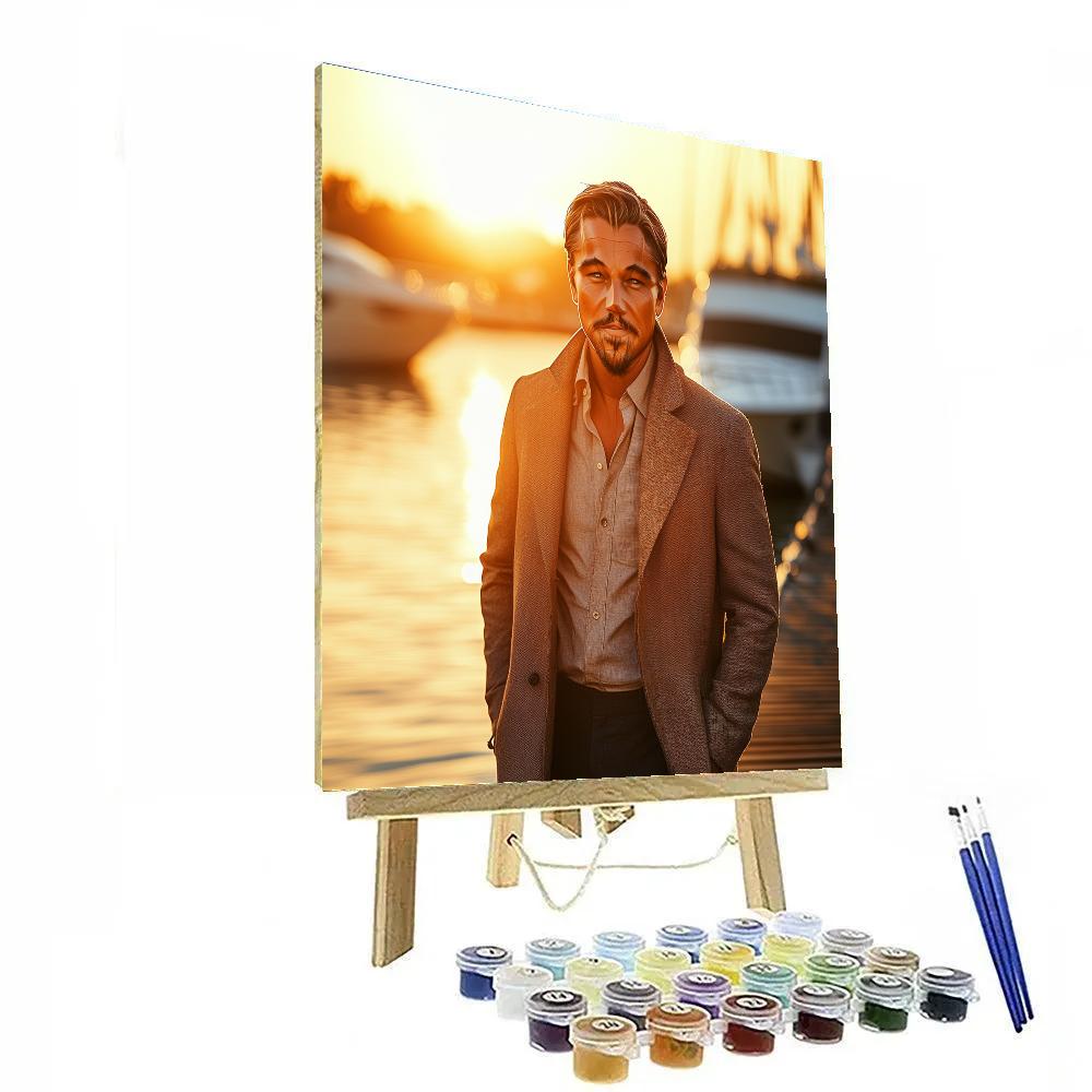 Leonardo DiCaprio: Navigating The Tides Of Hollywoods Golden Waves Paint by numbers kits