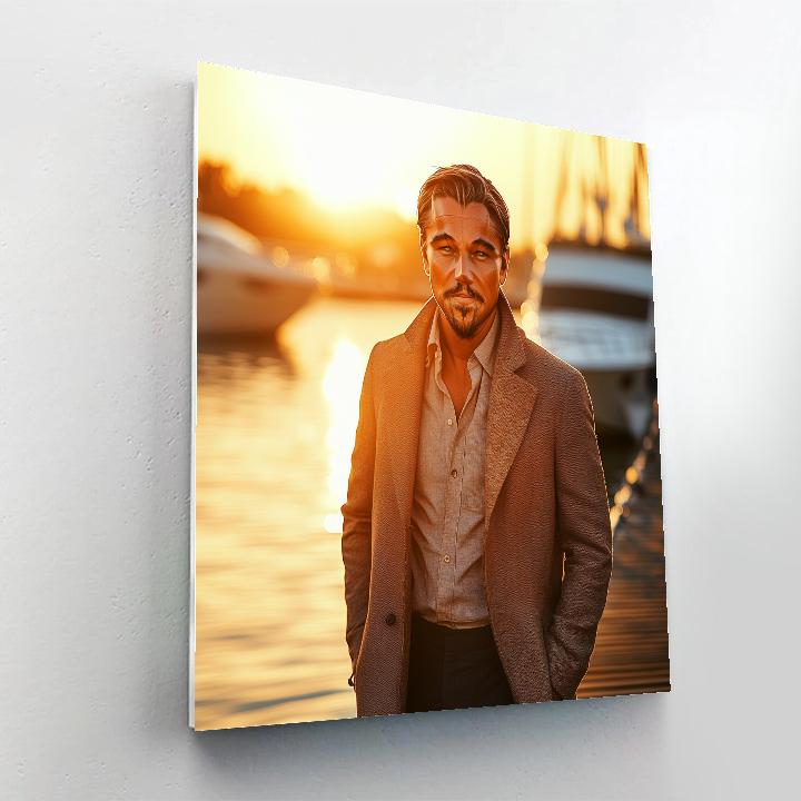 Leonardo DiCaprio: Navigating The Tides Of Hollywoods Golden Waves Paint by numbers kits