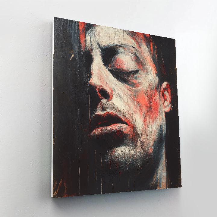 Francis Bacon Inspired Emotional Portrait painting number kit