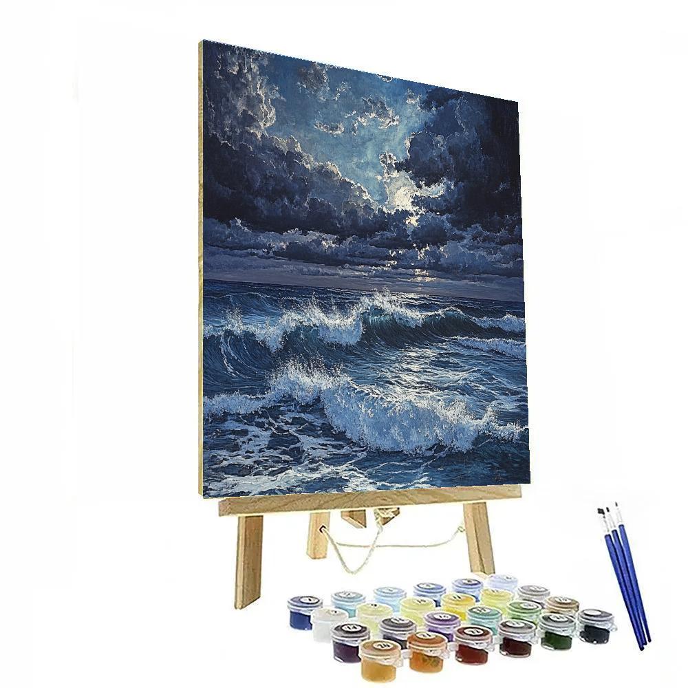 Winslow Homer Inspired Stormy Sea Painting by numbers kit