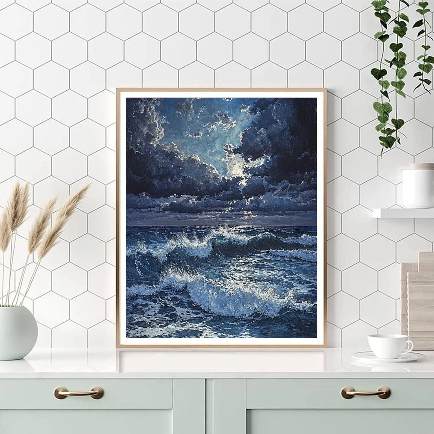 Winslow Homer Inspired Stormy Sea Painting by numbers kit