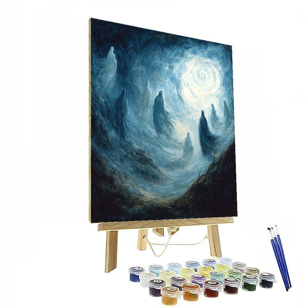Henri Fuseli Inspired Dream Vision DIY paint by numbers