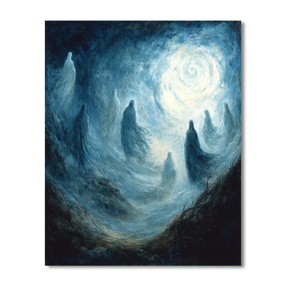 Henri Fuseli Inspired Dream Vision DIY paint by numbers