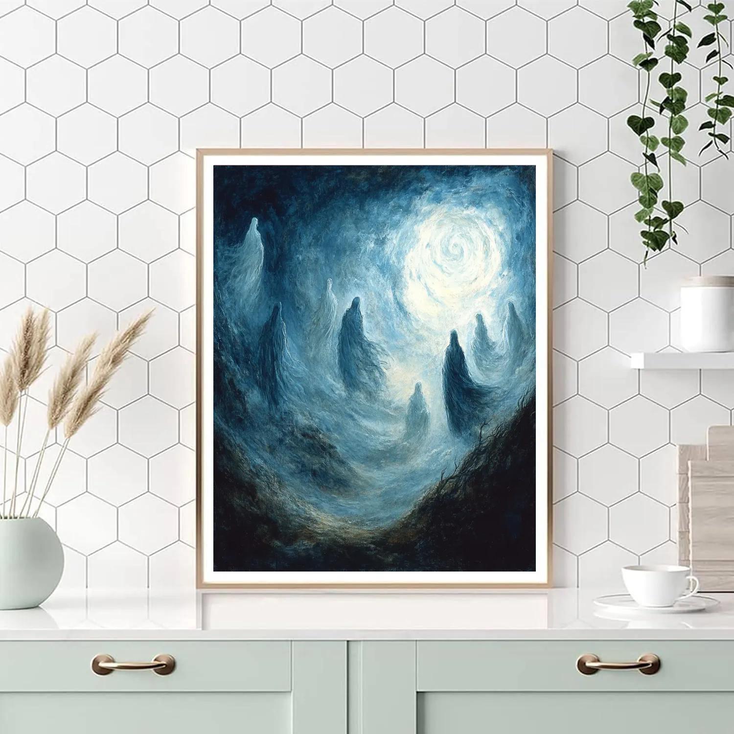 Henri Fuseli Inspired Dream Vision DIY paint by numbers