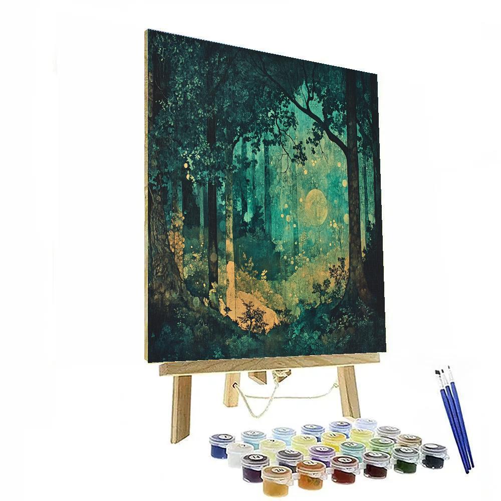 Max Ernst Inspired Forest Spirits Numbered painting kits