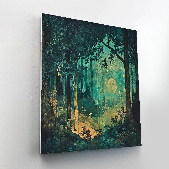 Max Ernst Inspired Forest Spirits Numbered painting kits
