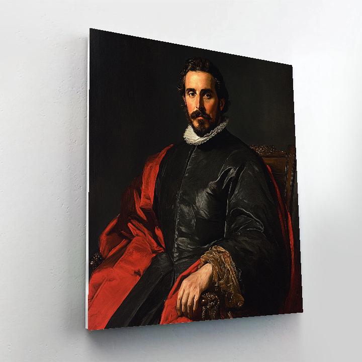 Diego Velázquez Inspired Royal Portrait Paint by numbers art