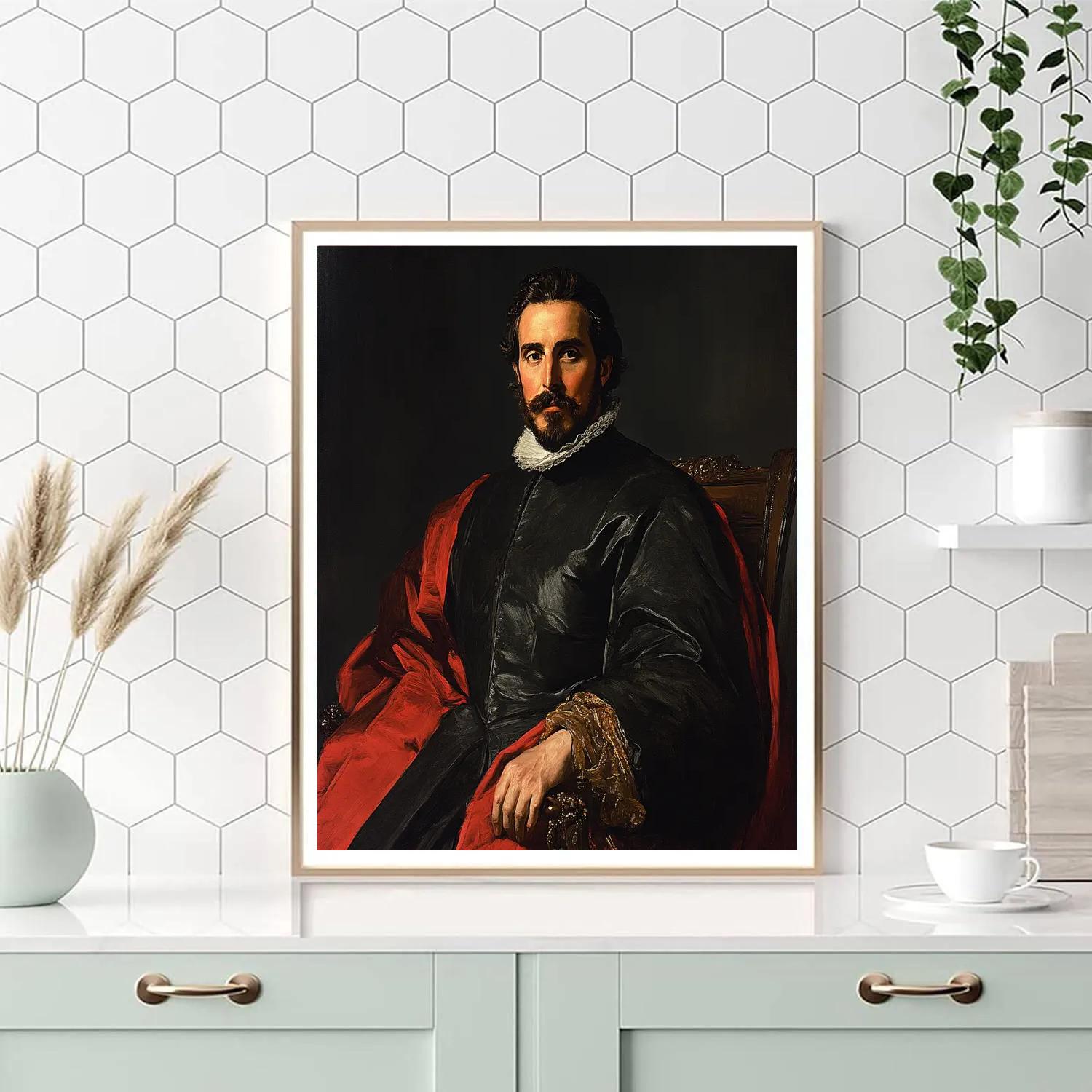 Diego Velázquez Inspired Royal Portrait Paint by numbers art