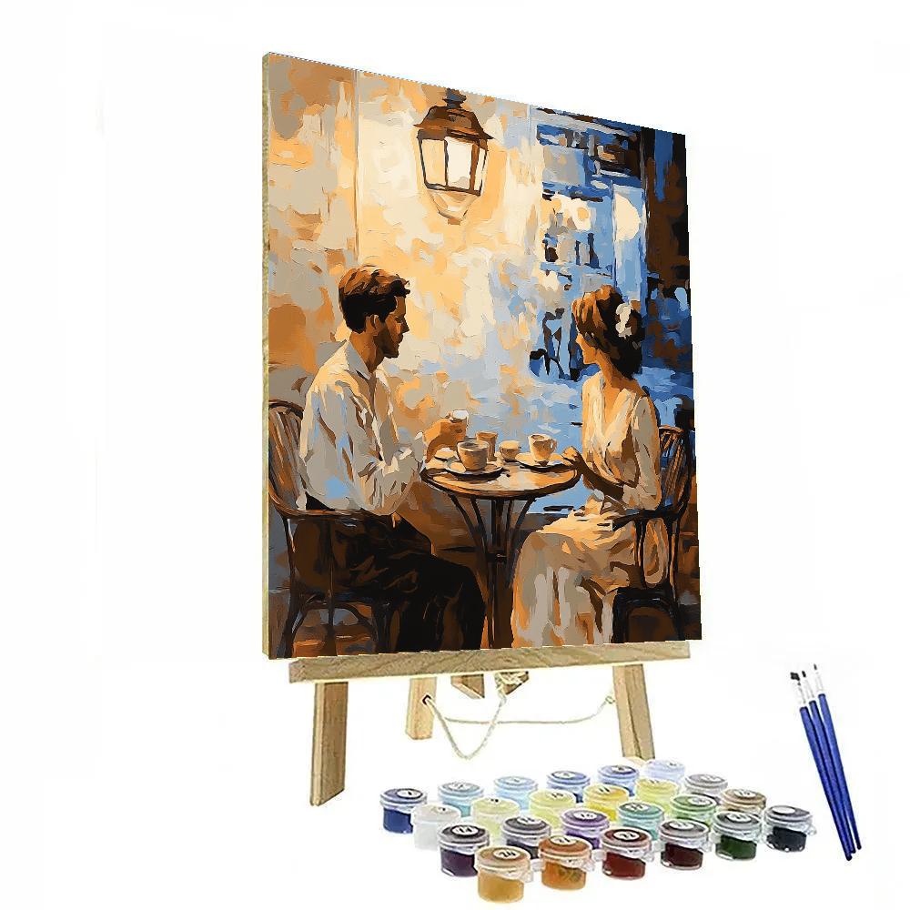 Édouard Manet Inspired Coffee Break Paint by numbers art