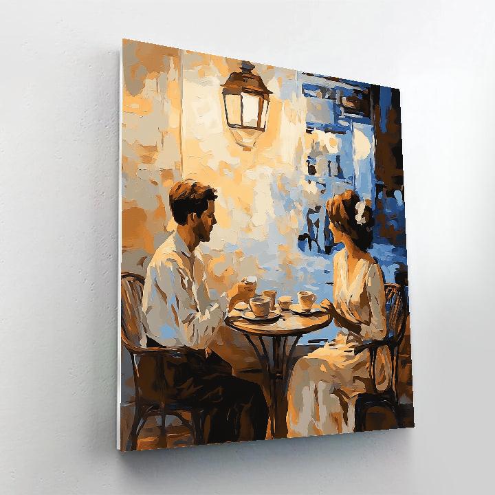 Édouard Manet Inspired Coffee Break Paint by numbers art