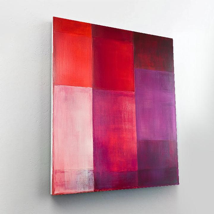 Mark Rothko Inspired Color Fields painting number kit