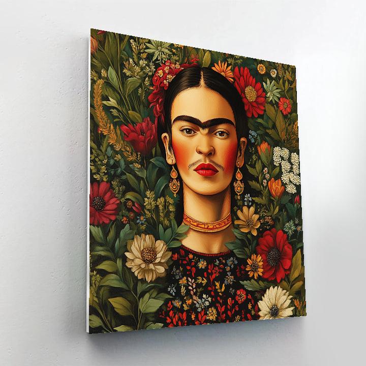 Frida Kahlo Inspired Nature And Identity Numbered painting kits