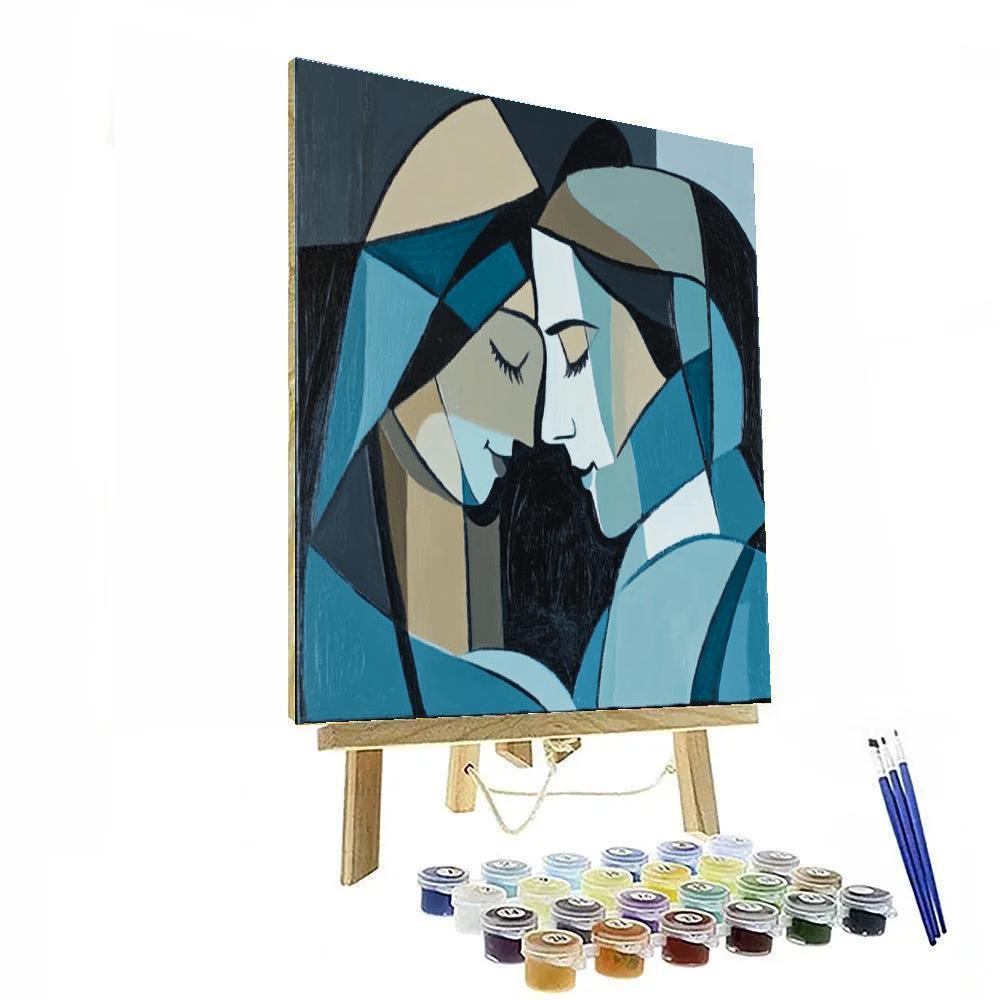 Pablo Picasso Inspired Fragmented Love Numbered painting kits
