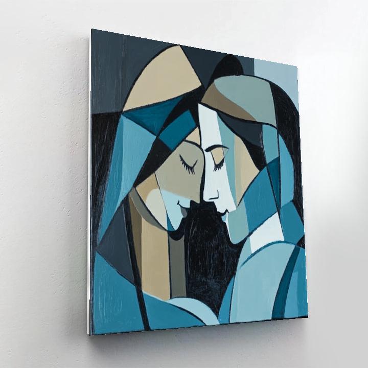 Pablo Picasso Inspired Fragmented Love Numbered painting kits
