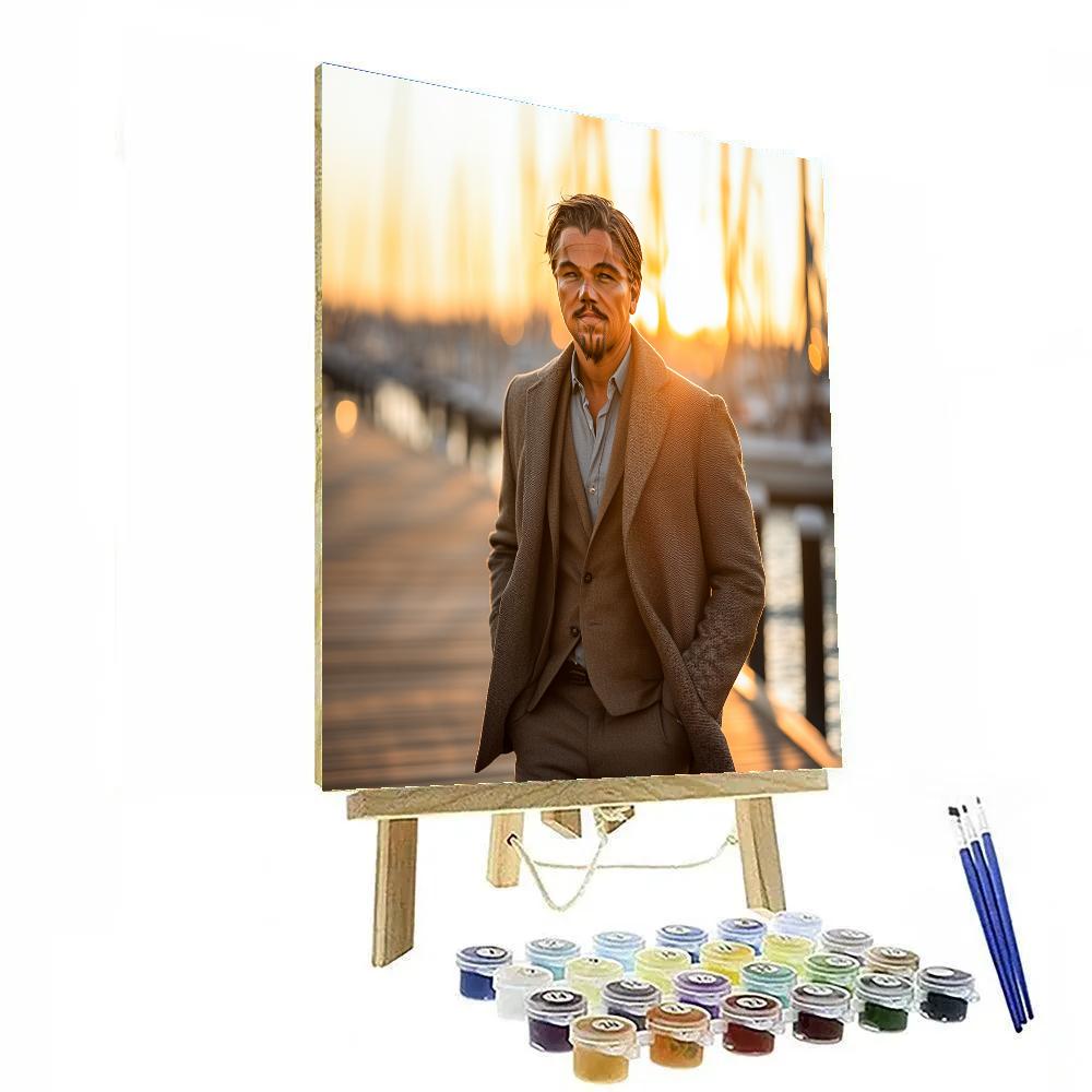 Leonardo DiCaprio: Currents Beyond The Titanic Wake paint by number