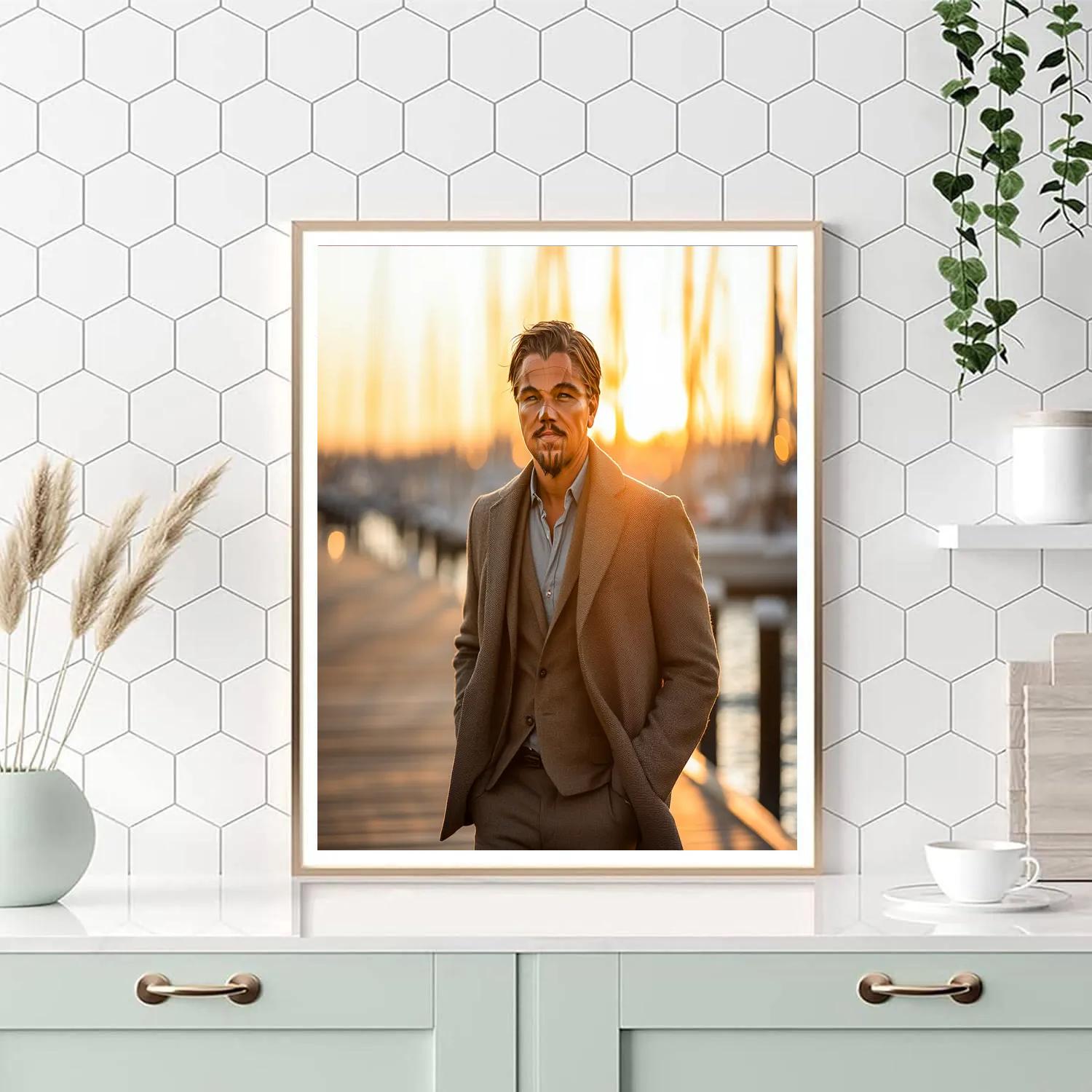 Leonardo DiCaprio: Currents Beyond The Titanic Wake paint by number