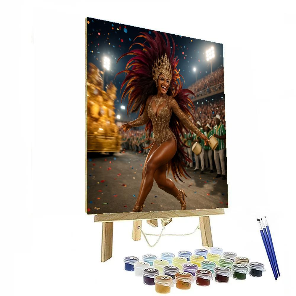 Rio Samba Night paint by color
