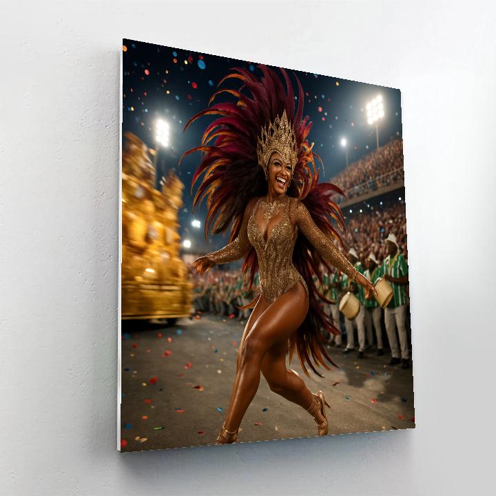 Rio Samba Night paint by color