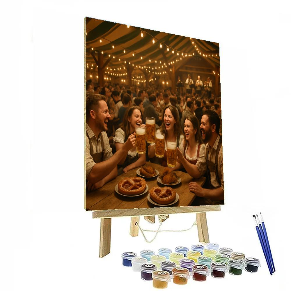 Oktoberfest Long Table Paint by numbers kits