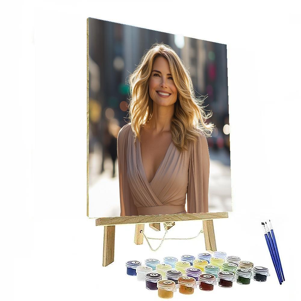 Julia Roberts The Smile That Illuminates Silver Screens Paint by numbers kits