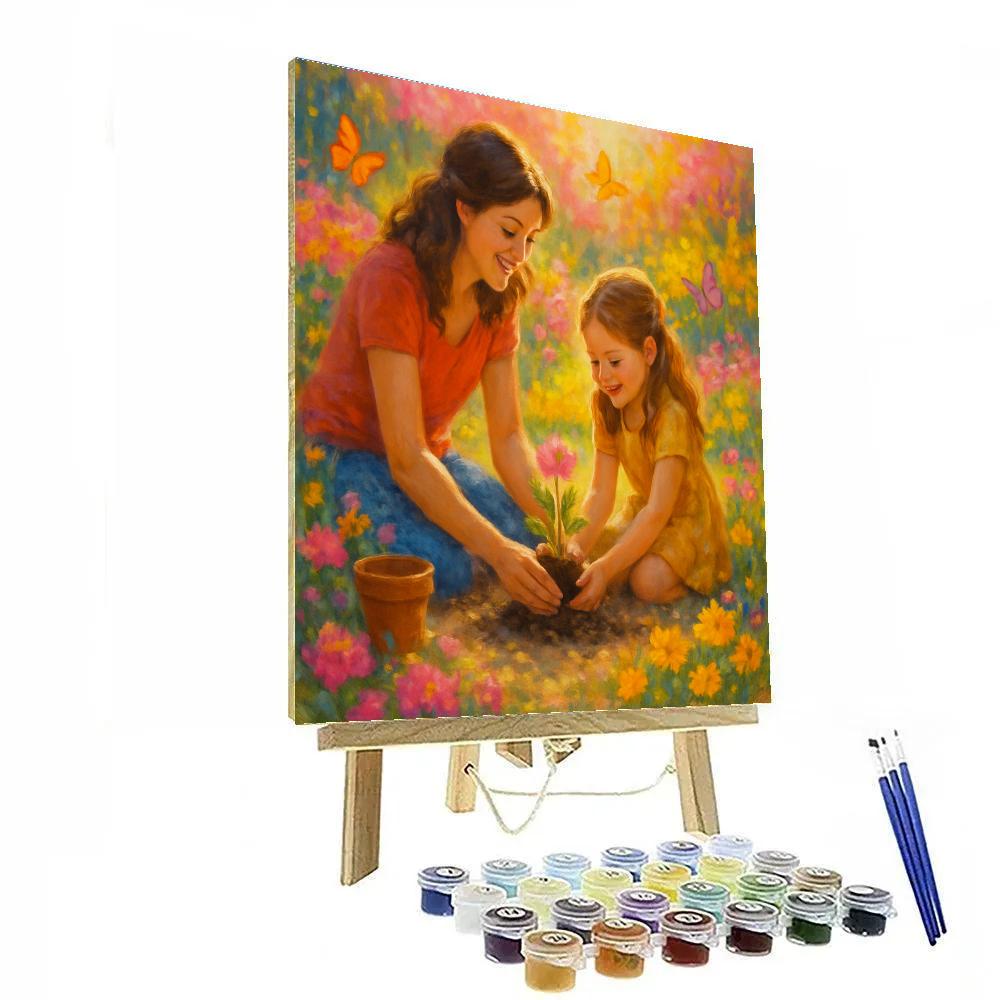 Her Garden Of Dreams paint by numbers