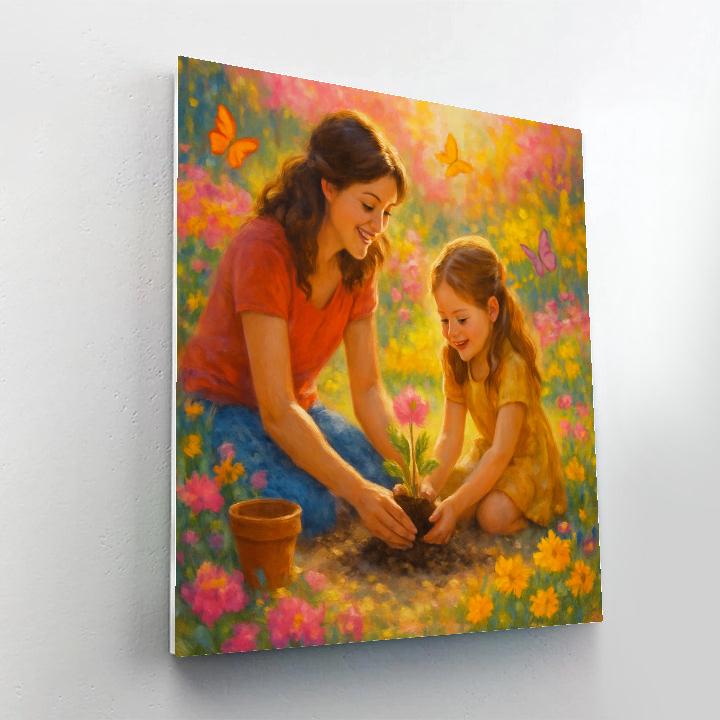 Her Garden Of Dreams paint by numbers