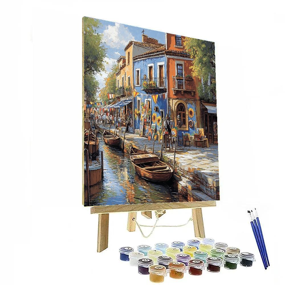 Caminito Color Walk La Boca Buenos Aires Argentina paint by color