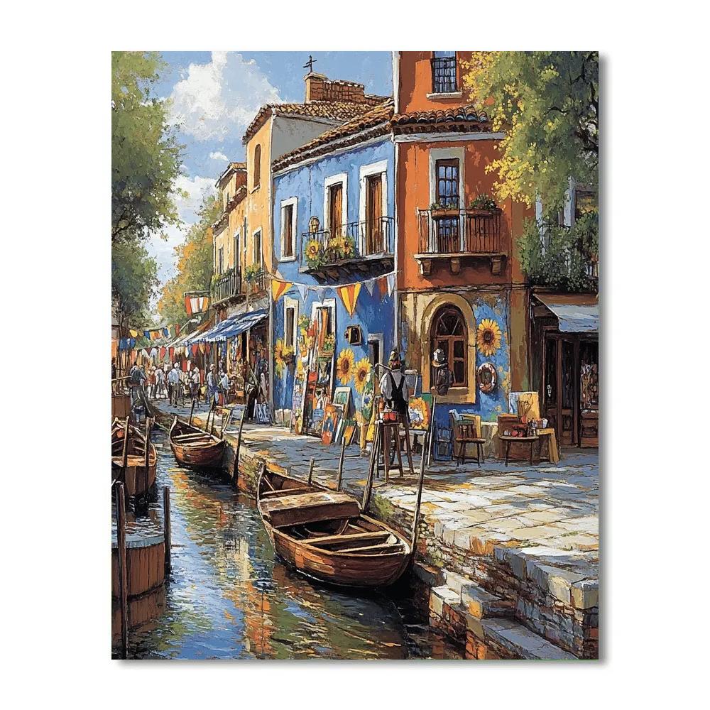Caminito Color Walk La Boca Buenos Aires Argentina paint by color