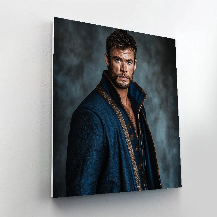 Chris Hemsworth: Echoes Of The Thunderbound Paint by numbers art
