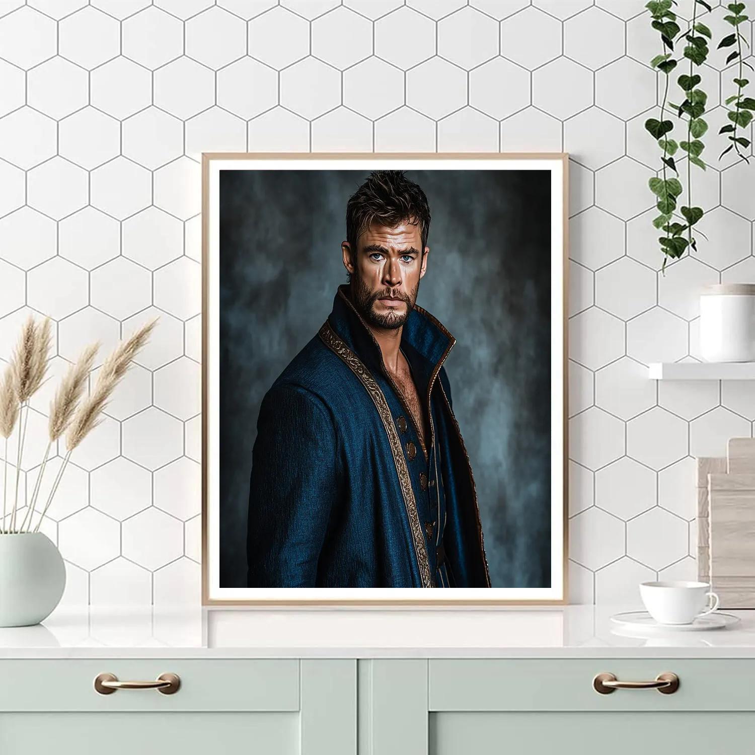 Chris Hemsworth: Echoes Of The Thunderbound Paint by numbers art