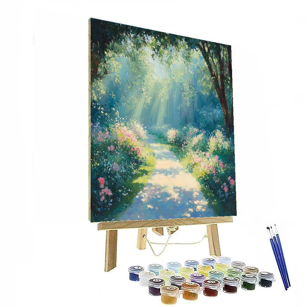 Claude Monet Inspired Garden Afternoon Paint by numbers kits