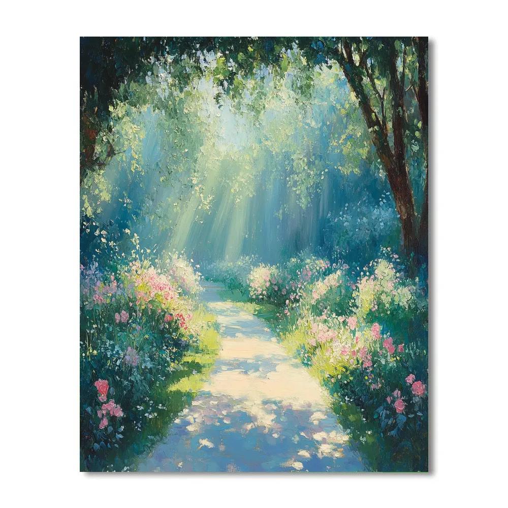 Claude Monet Inspired Garden Afternoon Paint by numbers kits