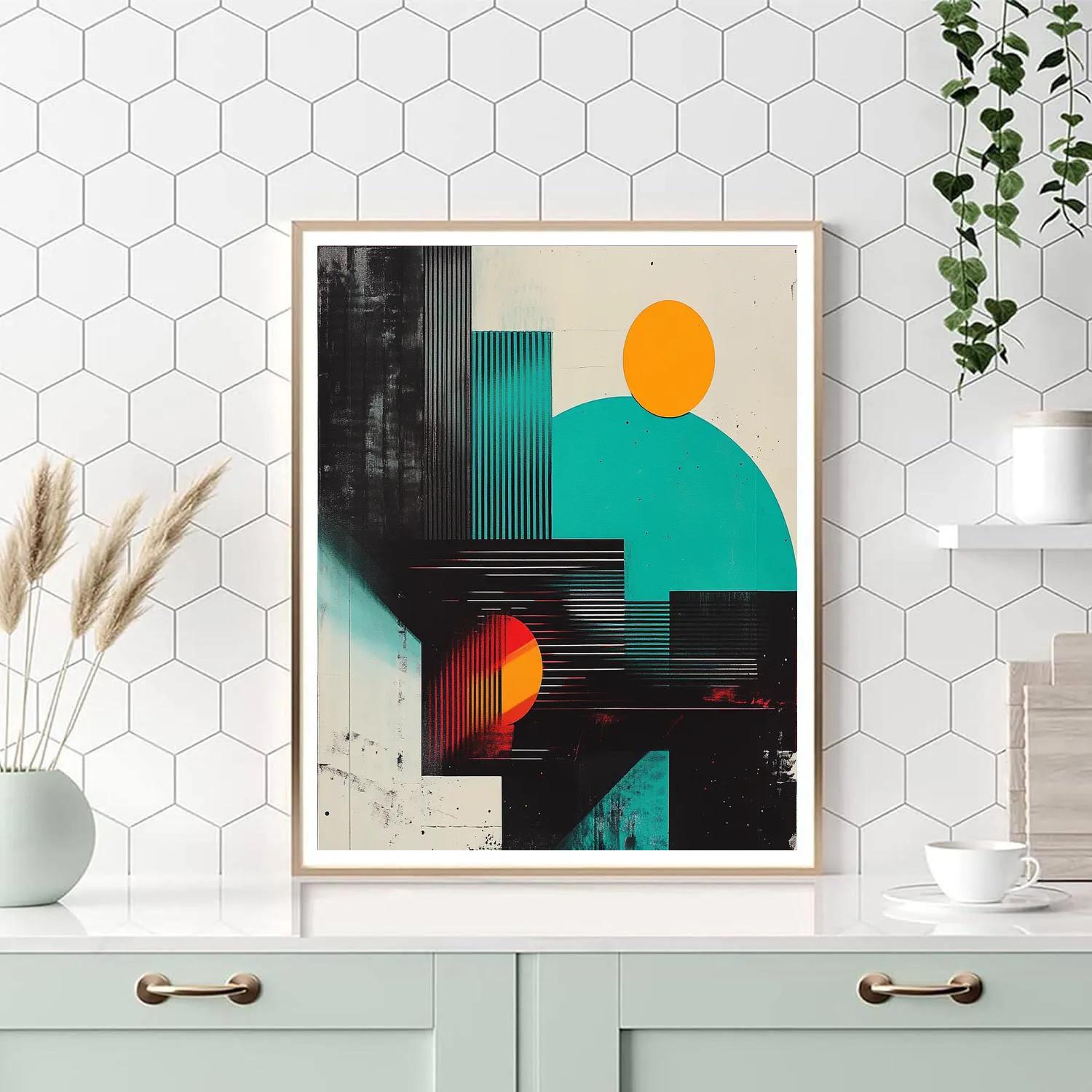 Wassily Kandinsky Inspired Musical City Painting by numbers kit
